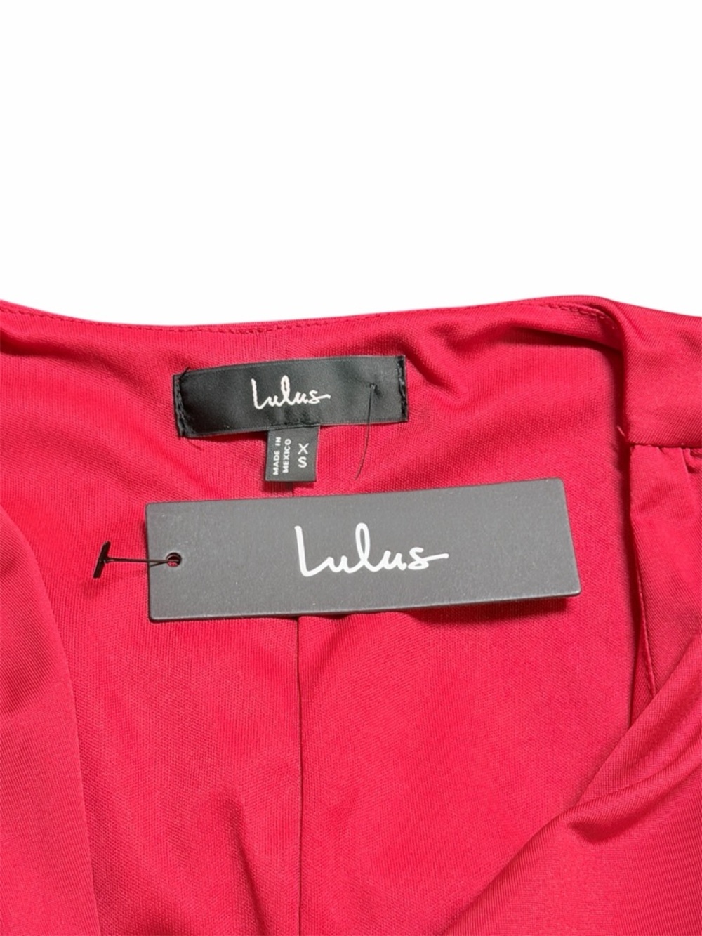 Lulu's Red One-Shoulder Ruched Maxi Dress - Picture 11 of 11